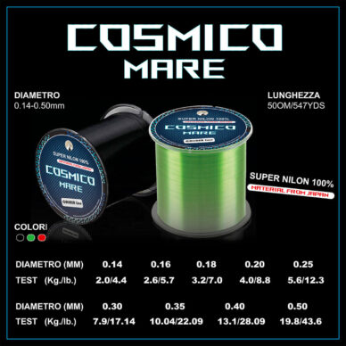 Monofilo Cosmico Mare 500 mt.