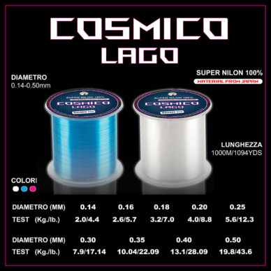 Monofilo Cosmico Lago 1000 mt.